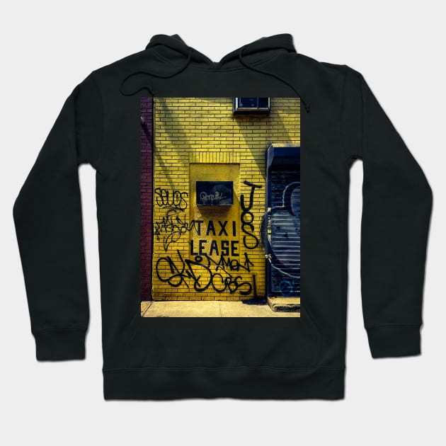 Long Island City Taxi Lease Queens NYC Hoodie by eleonoraingrid